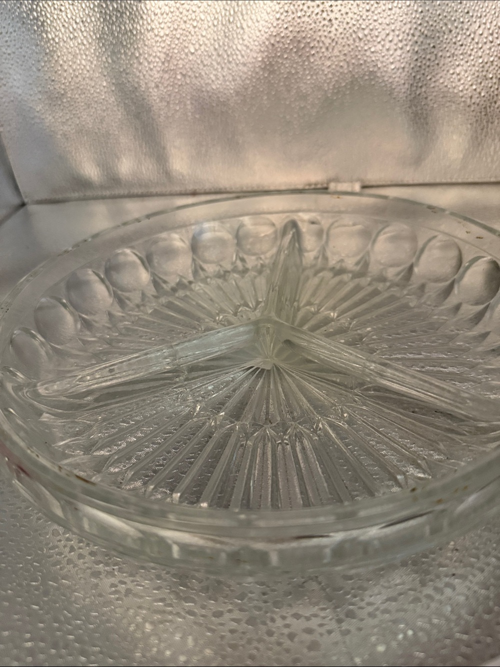 Vintage Jeanette Glass Windsor Clear Depression Glass